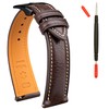 Gomvadr Leather Watch Strap Vegetable Tanned Top Grain Leather Strap,