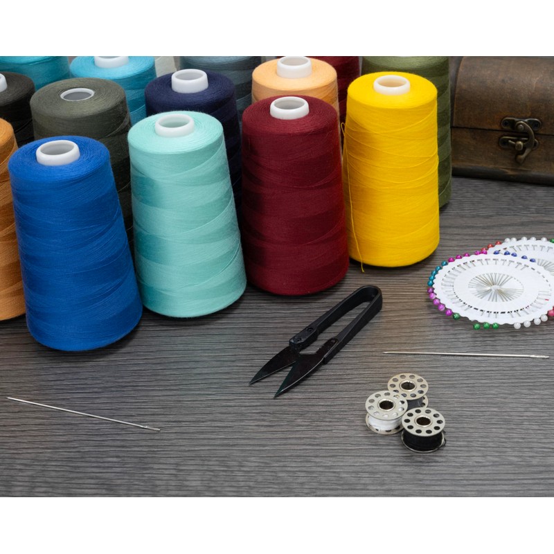 AERZETIX - C72841 – Sewing Thread Cone 120 (40/2) 4000