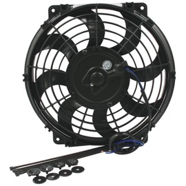 Allstar Performance ALL30076 16" 1820 CFM Curved Blade Electric Fan