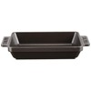 STAUB Mini Dish Rectangular 15 x 11 cm, Black