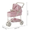 Olivia's Little World Baby Doll Stroller Polka Dots Princess Collection,