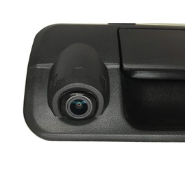 Master Tailgaters Black Tailgate Handle with Backup Camera Replacement for Toyota Tundra (2007-2013) | IP68 Waterproof | Parking Grid Lines Available | Easy to Install