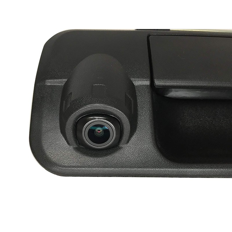 Master Tailgaters Black Tailgate Handle with Backup Camera Replacement for