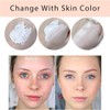 2PC TLM Color Changing Foundation, Warm Skin Tone Foundation, Face