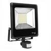 High power LED reflector with motion sensor 50 W