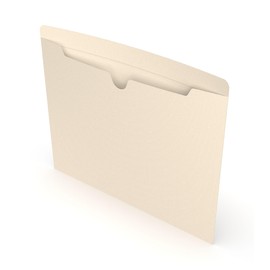 Staples 293050 Manila File Jackets with Reinforced Tab Letter Size Flat 100/Box