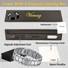 Vicmag 3X Magnetic Bracelet Men Titanium Steel Bracelet Ultra Strength