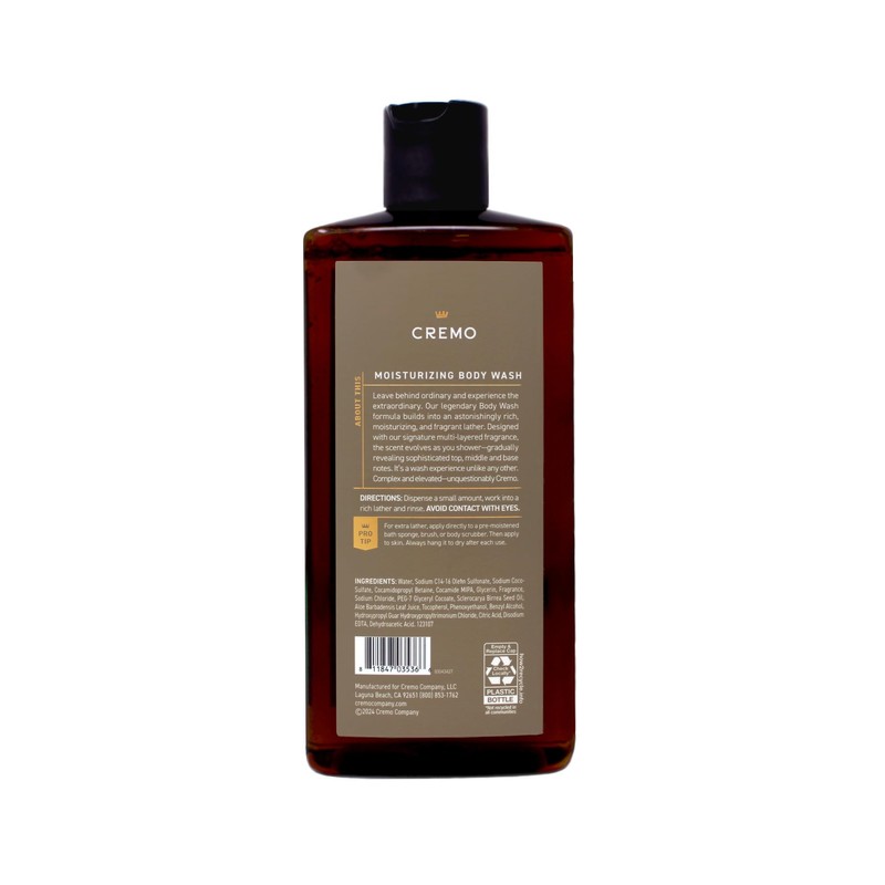 Cremo Rich-Lathering Vintage Suede Body Wash, A Vintage Suede with