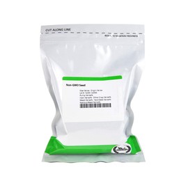 Organic Basil, Genovese - 1/4 LB ~64,000 Seeds - Non-GMO, Open Pollinated, Heirloom, Culinary Herb Gardening & Microgreens Seeds