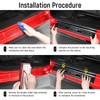 YOJOJOCO Door Sill Guards Compatible with Jeep Wrangler JL JLU