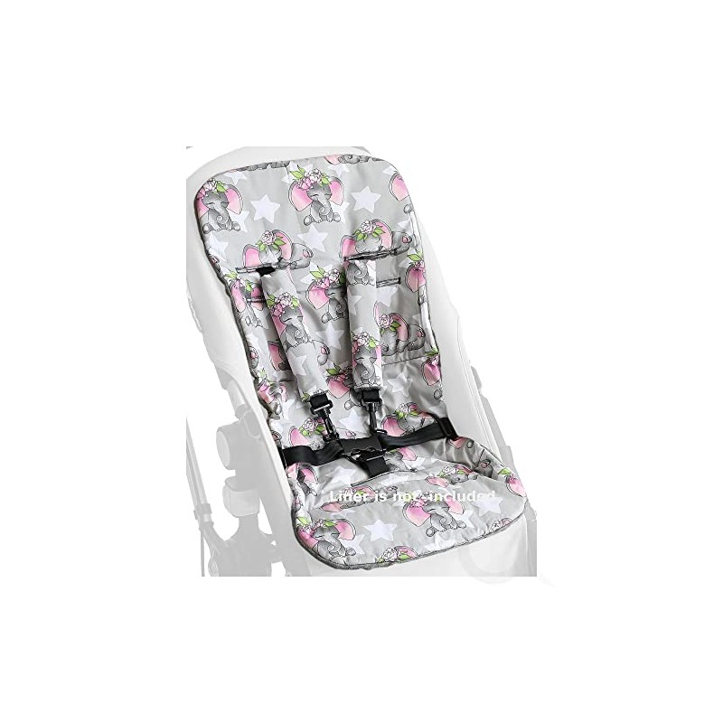 Harness Seat Belt Strap Covers Padded Universal New Reversible Set