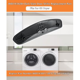 WE01X34284 Dark Slate Door Strike Replacement Part Fits For GE Dryer,Replaces WE01X30017,4976150,AP7193619 ETC.