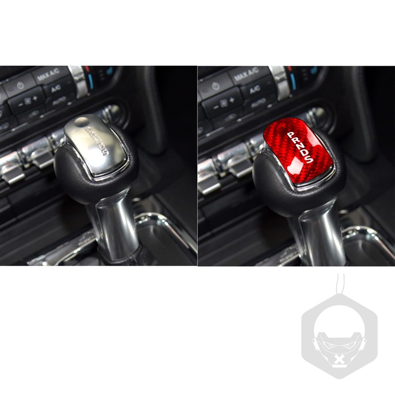 UOADA Black Gear Shift Head Knob Cover Compatible with Ford