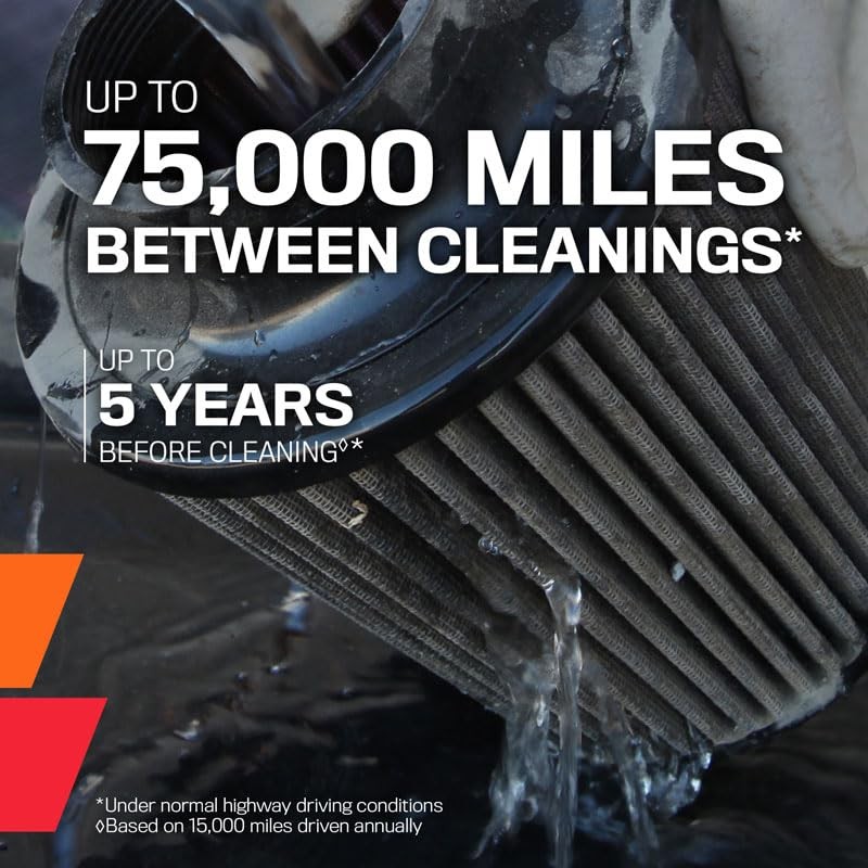 K&N RU-5149 Universal Clamp-On Air Filter