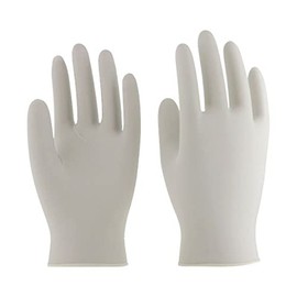 Model Robe NO991 Nitrile Disposable Gloves, 100 Pieces, White SS