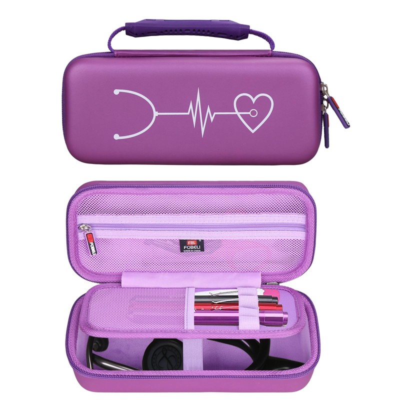 FBLFOBELI FBLFOBELI Stethoscope Case Compatible with 3M Littmann Classic III/Lightweight