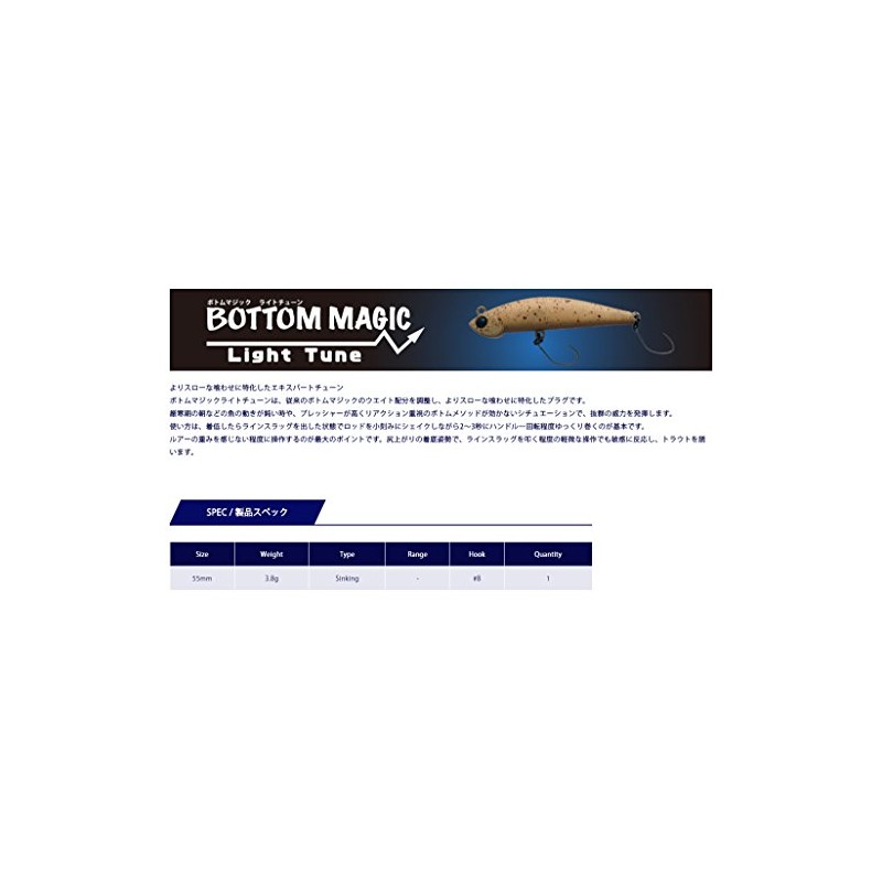 Jackson (Jackson) Lure botomumazikkuraitotyu-n 3.8 G Gal guro-arubino.