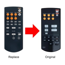 ROLLGAN RAX15 WF67620 Replacement Remote Control Applicable for Yamaha Audio System, Compatible Model: AX-397 AX-497 AX397 AX497 RX-V420RDS TX497