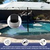 Gyinere 2 Pcs Pool Umbrella Stabilizer,Pool Umbrella Sleeve,Umbrella Stabilizer,Umbrella Sleeve
