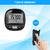 DonDofla 3D Pedometer Step Counter for Walking and Miles, Simple
