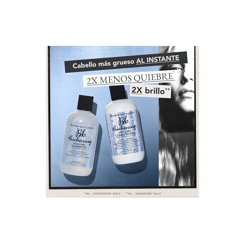 Bumble and Bumble Acondicionador Hidratante | Voluminizador