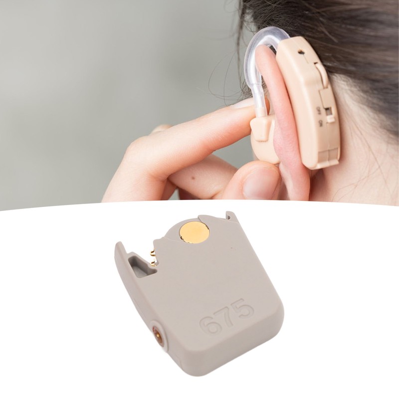 Sound Aid Battery Door Assembly Programming Adapter Prompt for 675