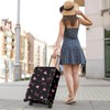 Pink Dino Suitcase Luggage Cover, Thick Suitcase Cover for Carry