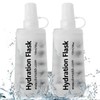 TXSN 150 ml Soft Flask, Hydration Flask Foldable Water Bottle