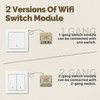 MOES WiFi Smart Relay Dimmable, Dimmer Work with Google Assistant