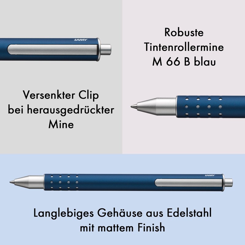 1226055 Lamy Swift Model 334 Rollerball Pen Point, imperial Blue