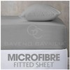Microfiber Fitted Sheet Double - (25cm) 10 inch Deep Pocket