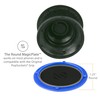 Scosche MPRNDRK-SP MagicMount Replacement Metal Plate Kit for Phone, Metal