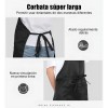 2 Pack Mandil Delantal Para Chef Anti-agua Poliéster Algodón Color