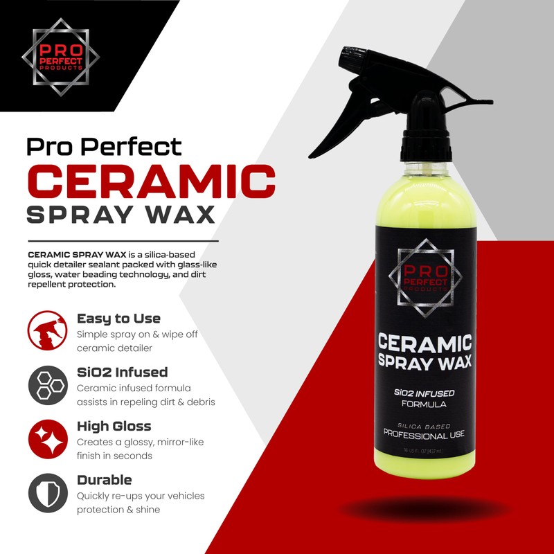 Pro Perfect Ceramic Spray Wax (1gallon)