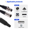 Xiatiaosann 3 Pin Mini XLR Male, TA4F Adapter Plug Female