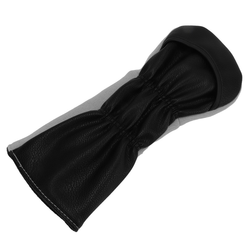 Golf Club Cover Mixed Fabric Head Protector Knitted Polyester Waterproof