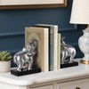 MXARLTR Elephant Book Ends Decorative, Bookends for Shelves, Book Ends
