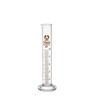 2 Pack 50mL Glass Graduated Measuring Cylinders with Metric Scale