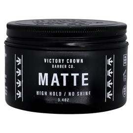 Victory Crown 남성용 매트 클레이 포마드 - 높은 고정력, 광택 없음 - 기름지지 않은 헤어 페이스트 - 96 4g 3 4온스 [페이스트 포마드] Victory Crown Men's Matte Clay Pomade - High Hold, No Shine - Oil-Free Hair Paste - 96 4g 3 4oz [Paste Pomade]