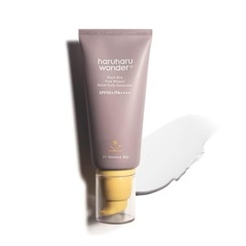 Haruharu Wonder Black Rice Pure Mineral Relief Daily Sunscreen, SPF50+/PA++++, Broad Spectrum UVA/UVB, Octinoxate & Oxybenzone Free, Hyaluronic Acid, 
