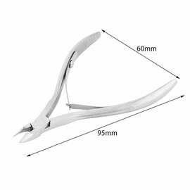 Cuticle Scissors Precision Cuticle Nippers - Sharper and Ergonomic, Durable Stainless Steel Tongs for Manicure & Pedicure - From HSYTEK
