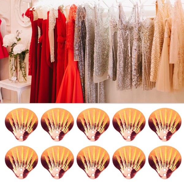 Shiny Decorative Sequins Sewing Sequins PVC Shell Shape Sequins 50