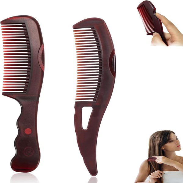 2pcs Dandruff Comb,Multifunctional Scalp Comb For Self Cleaning Dandruff,Anti Static