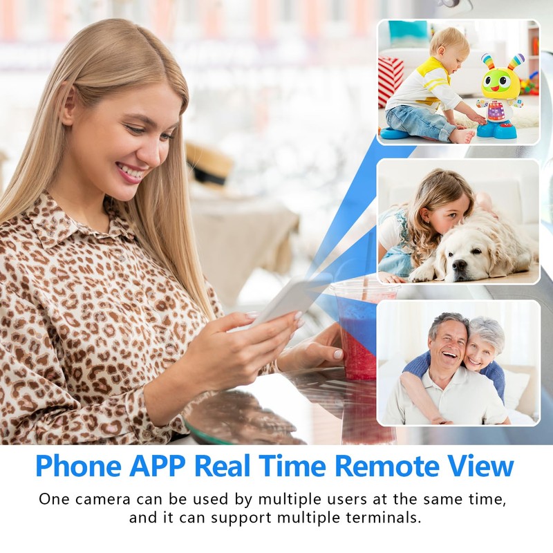 Smallest Wireless WiFi Camera,HD1080P Spy Camera Detector,Portable Mini Camera,Baby Monitor