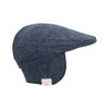 WALKER AND HAWKES - Harris Tweed Edward Flat Cap w/Foldable