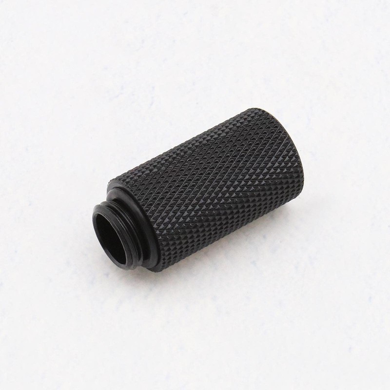YINETTECH 4 Pieces G1/4 Black Water Cooling Extension Adapter 30