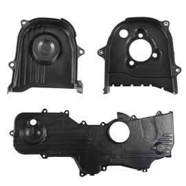 iiLentes Left Inner Left Outer and Right Outer Engine Timing Belt Cover For 2006-2010 Subaru Forester 2008-2011 Subaru Impreza non turbo 13570AA152 13574AA081 13575AA112