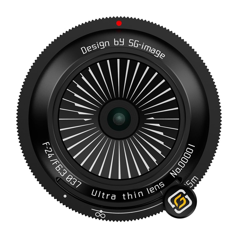 SG-image 24mm F6.3 Ultra Thin Lens, L Mount, Black