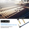 LDKCOK 3.5mm 1/8" Dual 6.35mm 1/4" TS Mono Stereo Y
