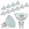 GU10 LED Light Bulbs, 50 Watt Halogen Equivalent, 2700K Warm